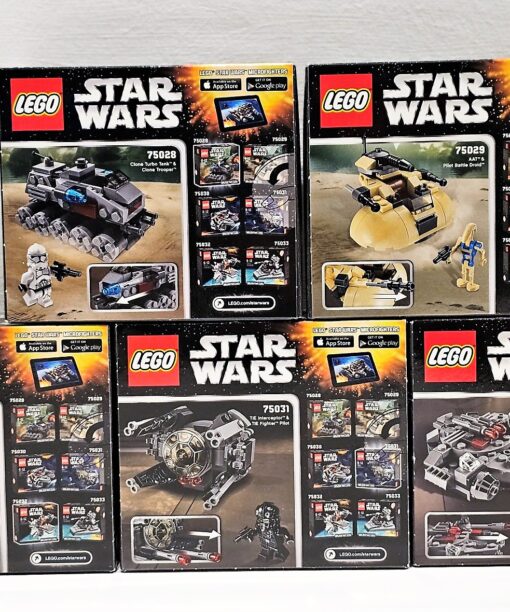 Alternative view of LEGO®Star Wars Microfighters (75028, 75029, 75030, 75031, 75032)